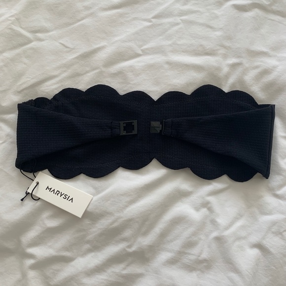 Marysia Santa Monica bandeau bikini top - Black - Picture 3 of 4